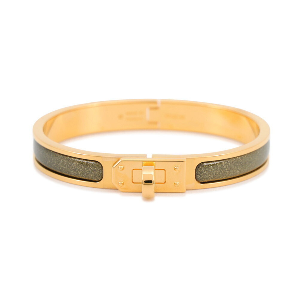 HERMES Black Charm Bracelet